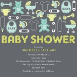 Baby Puzzle Yellow - Couples Baby Shower Invitations 