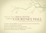 Budding Bride -  Hen Night Invitations
