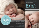 Our Joy -  Christmas Birth Announcement Cards
