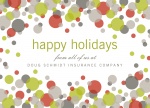 Abstract Bubbles - Company Christmas Cards
