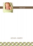 Mr. Mint Print - Baby Boy Thank You Cards