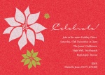 Crimson Cheer -  Christmas Invitations 
