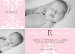 Princess' Design - Baby Girl Birth Announcements