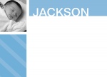 Lovely Lad - Baby Boy Thank You Cards