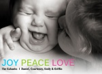 Precious Love -  Babys First Christmas Cards