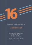 Graphic Birthday - Teenage Party Invitations