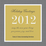 Sterling Frame -  Christmas Cards for Business