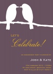 Lavender Lovebirds - Engagement Party Invitations