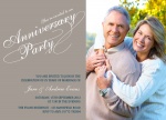 Party Script - Anniversary Invitations	