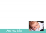 Global Greetings - Personalised Baby Thank You Cards