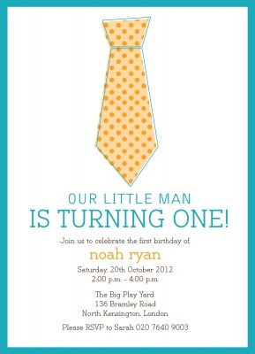 Kids Birthday Invitations, Our Big Boy Design
