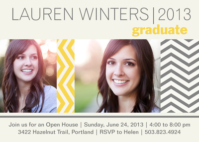 Graduation, Native Chevron Design