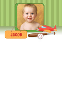 B-Day Boy! - Kids Thank You Cards