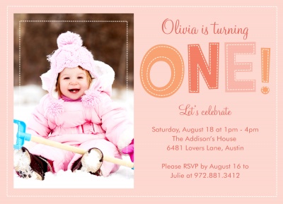 Kids Birthday Invitations, Candy Sweet Design
