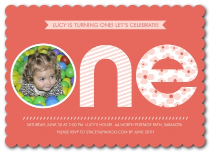 Kids Birthday Invitations, Little Lady Design