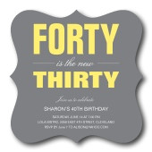 Forty What?
