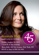 Royal Elegance -  Adult Birthday Party Invitations