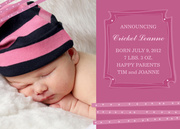 Fuschia Frame-