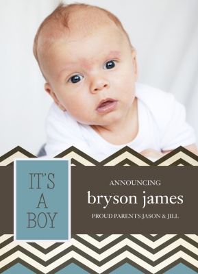 Birth Announcements, High Stepper Design