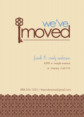 We've Moved Announcements , Castle Keys Design