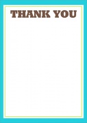 Birthday Thank You Cards - Candy Guy