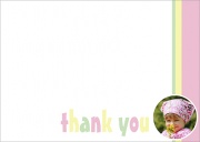 Big Shot Girl - Kids Thank You Cards