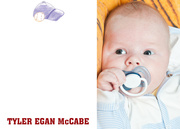 Baseball Star - Baby Thank You Cards