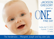  Birth Announcements for Boys - One Fine Day