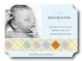 Infant Boy Birth Card  - Master Argyle