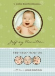 Holiday Photo Birth Announcements - Baby Blizzard