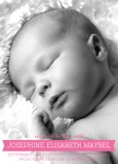 Baby Announcement for Girls - Ain't She Sweet