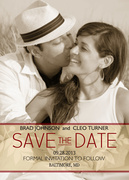  Photo Save the Date Cards - Fresh & Modern Date