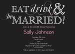 Wise Words Grey - Hen Party Invitations 