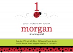 BabyDoll Bug - kids party invitations
