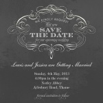 Grand & Glorious Date - Save the Date Cards 