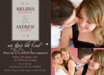 Triple Love Knot - Engagement Party Invitations
