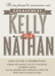 Hearts 'n Arrows - Engagement Party Invites