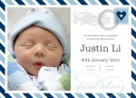 Blue Heart Stamp
