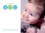 Circle Boy - Baby Thank You Cards