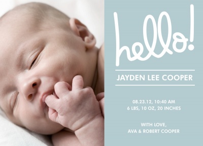 Birth Announcements, Morning Sunshine Design