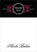  Birthday Thank You Notes - Filigree Flirt