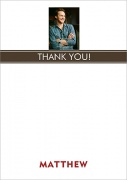  Birthday Thank You Notes - Brush Stroke