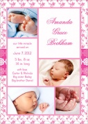 Divine Girl - Baby Girl Announcements