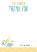 Animal Crackers -  Thank You Notes