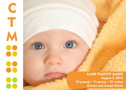  Birth Announcements for Boys - Simply Golden