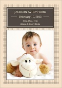 Tartan Fellow -  Birth Announcements for Boys