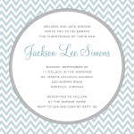 Sky Blue Chevron