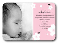 Beautiful Baby -  Birth Announcements for Girls