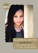 graduation party invitations - Classic Star Grad