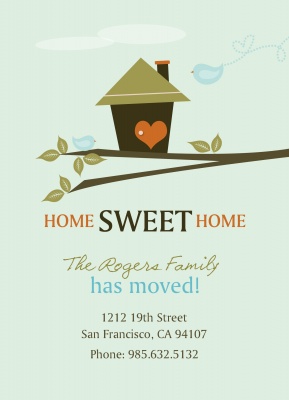 We've Moved Announcements , Robin's Nest Design